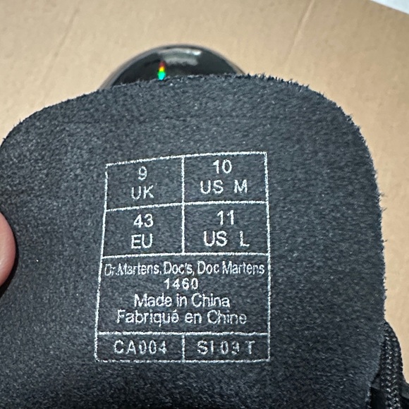 Dr. Martens Black Patent Leather Boots - Picture 9 of 13